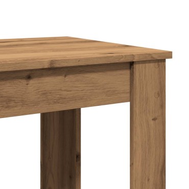 vidaXL Τραπέζι Μπαρ Αρτισιανή Δρυς 102x50x103,5cm Επεξ. Ξύλο 1 τεμ.