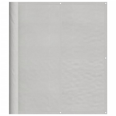 vidaXL Διαχωριστικό Βεράντας Αν.Γκρι 120x1000εκ 100%Πολ. Ύφασμα Oxford
