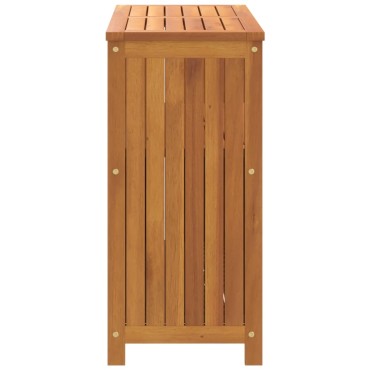 vidaXL Τραπέζι Κονσόλα Κήπου 80x35x75cm από Μασίφ Ξύλο Ακακίας 1 τεμ.