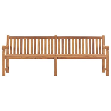 vidaXL Παγκάκι Κήπου από Μασίφ Ξύλο Teak 228x69x92cm 1 τεμ.