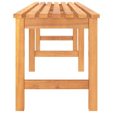 vidaXL Παγκάκι Κήπου από Μασίφ Ξύλο Teak 180x40x45cm 1 τεμ.