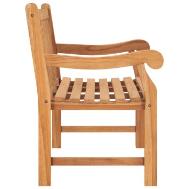 vidaXL Παγκάκι Κήπου από Μασίφ Ξύλο Teak 114x69x92cm 1 τεμ.