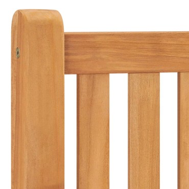 vidaXL Παγκάκι Κήπου από Μασίφ Ξύλο Teak 114x69x92cm 1 τεμ.