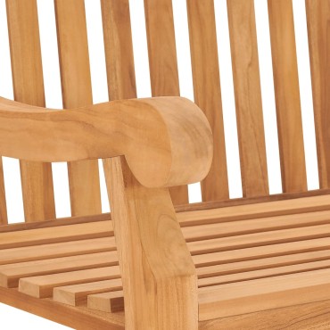 vidaXL Παγκάκι Κήπου από Μασίφ Ξύλο Teak 114x69x92cm 1 τεμ.