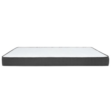 vidaXL Κρεβάτι Boxspring Σκούρο Γκρι 120 x 200 εκ. Υφασμάτινο
