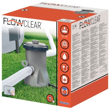 Bestway Αντλία / Φίλτρο Πισίνας Flowclear 330 γαλόνια
