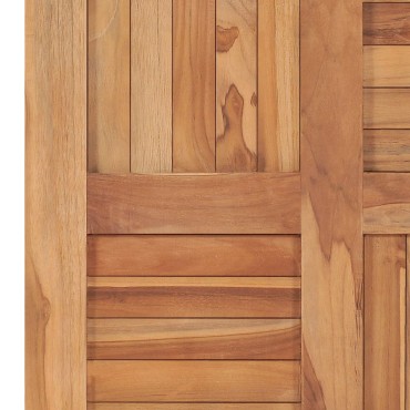 vidaXL Επιφάνεια Τραπεζιού 60x60x2,5cm Μασίφ Ξύλο Teak 1 τεμ.