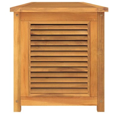 vidaXL Μπαούλο Αποθήκευσης Κήπου με Τσάντα 200x50x55cm Μασίφ Ξύλο Teak 1 τεμ.