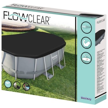 Bestway Κάλυμμα Πισίνας Flowclear 418 x 230 εκ.