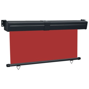 vidaXL Σκίαστρο Βεράντας Πλαϊνό Κόκκινο 175 x 250 εκ.