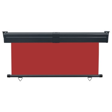 vidaXL Σκίαστρο Βεράντας Πλαϊνό Κόκκινο 175 x 250 εκ.