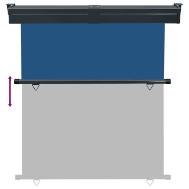 vidaXL Σκίαστρο Βεράντας Πλαϊνό Μπλε 175 x 250 εκ.
