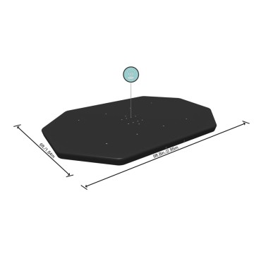 Bestway Κάλυμμα Πισίνας Flowclear 300 x 200 εκ.