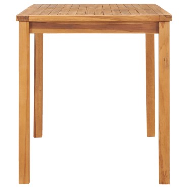 vidaXL Τραπεζαρία Κήπου 120x70x77cm από Μασίφ Ξύλο Teak 1 τεμ.