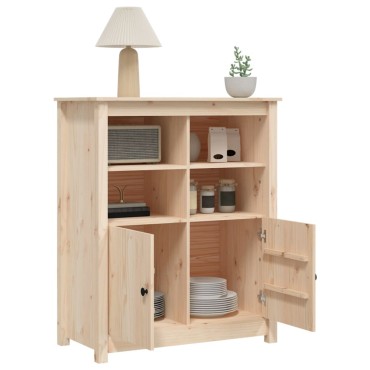 vidaXL Συρταριέρα 83x41,5x100cm από Μασίφ Ξύλο Πεύκου 1 τεμ.