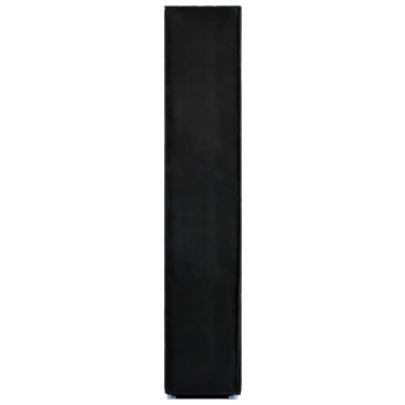 vidaXL Παπουτσοθήκη Μαύρη 60x30x166cm Υφασμάτινη