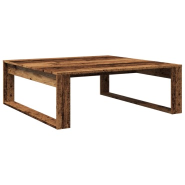 vidaXL Τραπεζάκι Σαλονιού Παλ. Ξύλο 100x100x35cm από Επεξ. Ξύλο 1 τεμ.