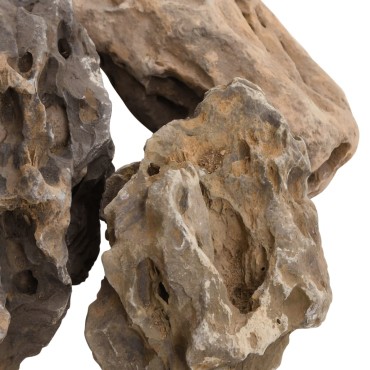 vidaXL Πέτρες Dragon Stones Γκρι 10 κιλά 10-40 εκ.