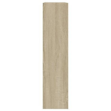 vidaXL Παπουτσοθήκη Sonoma Δρυς 80x21x87,5cm από Επεξεργασμένο Ξύλο