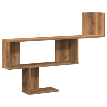 vidaXL Ράφι Τοίχου Αρτισιανή Δρυς 100x15x70cm από Επεξεργασμένο Ξύλο 1 τεμ.