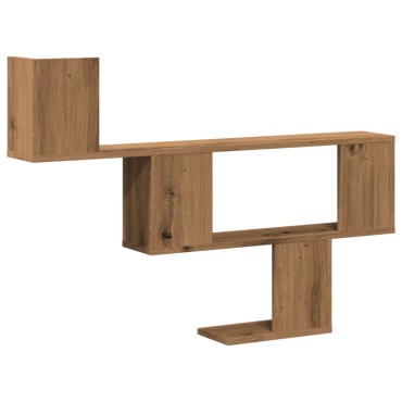 vidaXL Ράφι Τοίχου Αρτισιανή Δρυς 100x15x70cm από Επεξεργασμένο Ξύλο 1 τεμ.