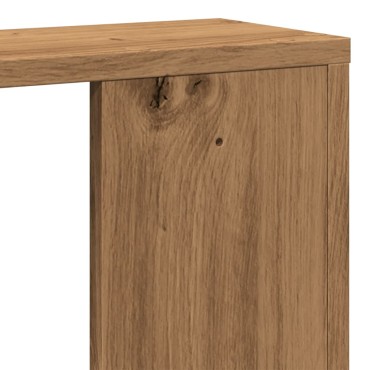 vidaXL Ράφι Τοίχου Αρτισιανή Δρυς 100x15x70cm από Επεξεργασμένο Ξύλο 1 τεμ.