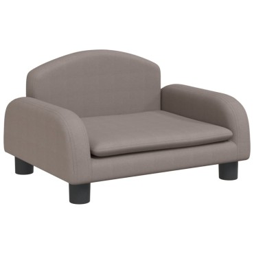 vidaXL Καναπές Παιδικός Taupe 50x40x30cm από Ύφασμα 1 τεμ.