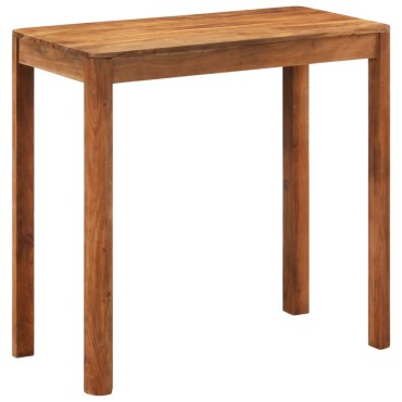 vidaXL Τραπέζι Μπαρ 110x55x106cm Ξύλο Ακακίας με Μελί Φινίρισμα 1 τεμ.