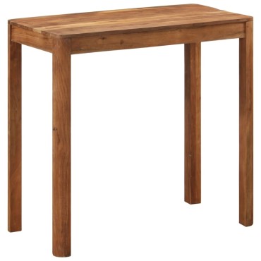 vidaXL Τραπέζι Μπαρ 110x55x106cm Ξύλο Ακακίας με Μελί Φινίρισμα 1 τεμ.