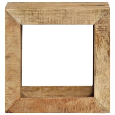 vidaXL Σκαμπό 40x30x40cm από Μασίφ Ξύλο Μάνγκο 1 τεμ.