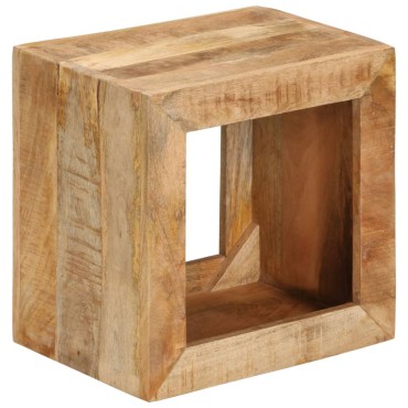 vidaXL Σκαμπό 40x30x40cm από Μασίφ Ξύλο Μάνγκο 1 τεμ.