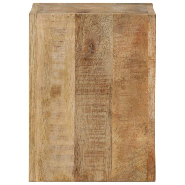 vidaXL Σκαμπό 40x30x40cm από Μασίφ Ξύλο Μάνγκο 1 τεμ.
