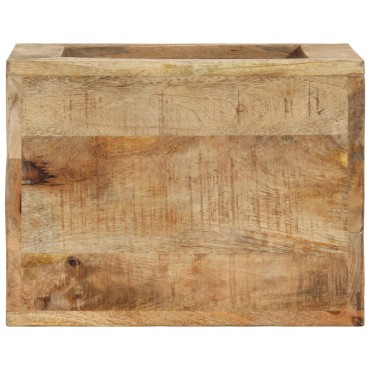 vidaXL Σκαμπό 40x30x40cm από Μασίφ Ξύλο Μάνγκο 1 τεμ.