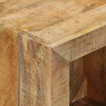 vidaXL Σκαμπό 40x30x40cm από Μασίφ Ξύλο Μάνγκο 1 τεμ.
