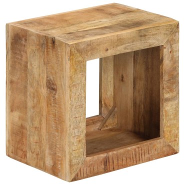 vidaXL Σκαμπό 40x30x40cm από Μασίφ Ξύλο Μάνγκο 1 τεμ.