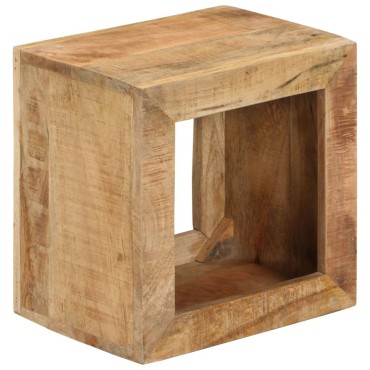 vidaXL Σκαμπό 40x30x40cm από Μασίφ Ξύλο Μάνγκο 1 τεμ.