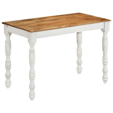 vidaXL Τραπεζαρία 110x60x76cm από Μασίφ Ξύλο Μάνγκο 1 τεμ.
