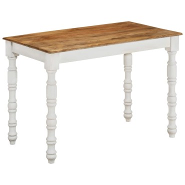 vidaXL Τραπεζαρία 110x60x76cm από Μασίφ Ξύλο Μάνγκο 1 τεμ.