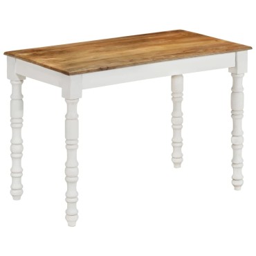 vidaXL Τραπεζαρία 110x60x76cm από Μασίφ Ξύλο Μάνγκο 1 τεμ.