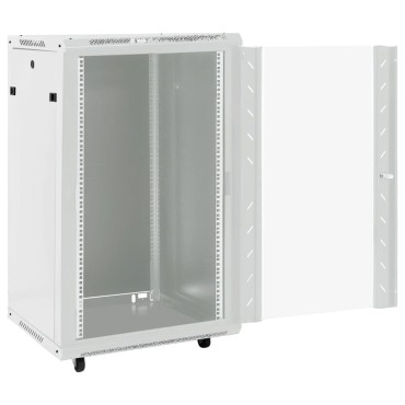 vidaXL Καμπίνα Δικτύου με Περιστ. Πόδια 18U 19" IP20 60x60x100 εκ.