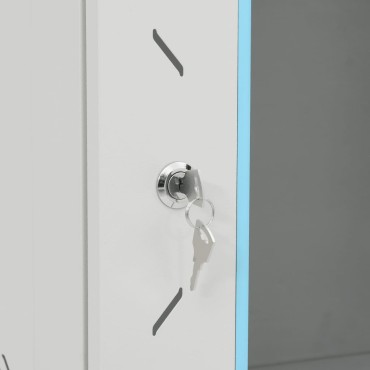 vidaXL Καμπίνα Δικτύου 18U 19" IP20 Μαύρη 60x60x100 εκ.