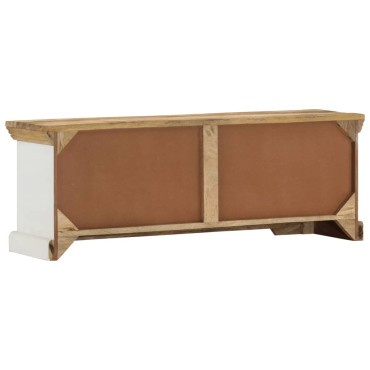 vidaXL Έπιπλο Τηλεόρασης 110x30x40cm από Μασίφ Ξύλο Μάνγκο 1 τεμ.