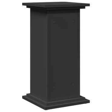 vidaXL Βάση Οθόνης με Αποθ. Μαύρο 31x30x60 εκ. Επεξεργασμένο Ξύλο