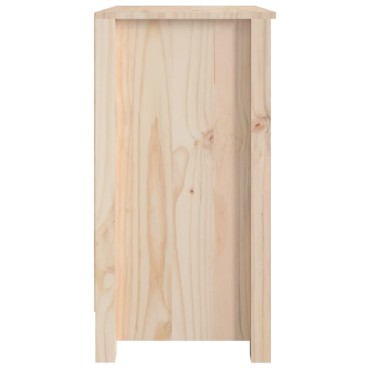 vidaXL Βιβλιοθήκη 50x35x68cm από Μασίφ Ξύλο Πεύκου 1 τεμ.
