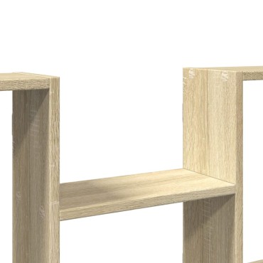 vidaXL Ραφιέρα Τοίχου Sonoma Δρυς 99x15x60cm από Επεξεργασμένο Ξύλο 1 τεμ.