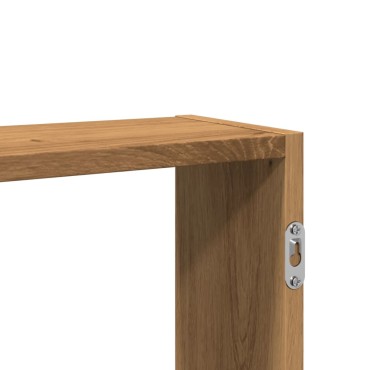 vidaXL Ράφι Τοίχου Αρτισιανή Δρυς 99x15x60cm από Επεξεργασμένο Ξύλο 1 τεμ.