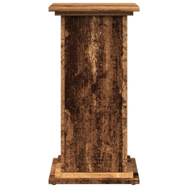 vidaXL Βάση Οθόνης με Αποθ. Όψη Παλαιού Ξύλου 31x30x60 εκ. Επεξ. Ξύλο