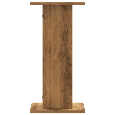 vidaXL Βάσεις Ηχείων 2 τεμ. Αρτισιανή Δρυς 30x30x60 εκ. Επεξ. Ξύλο