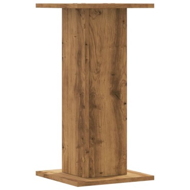 vidaXL Βάσεις Ηχείων 2 τεμ. Αρτισιανή Δρυς 30x30x60 εκ. Επεξ. Ξύλο
