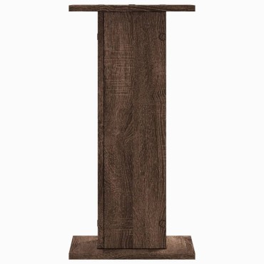 vidaXL Βάσεις Ηχείων 2 Τεμ. Καφέ Δρυς 30x30x60 εκ. Επεξεργασμένο Ξύλο